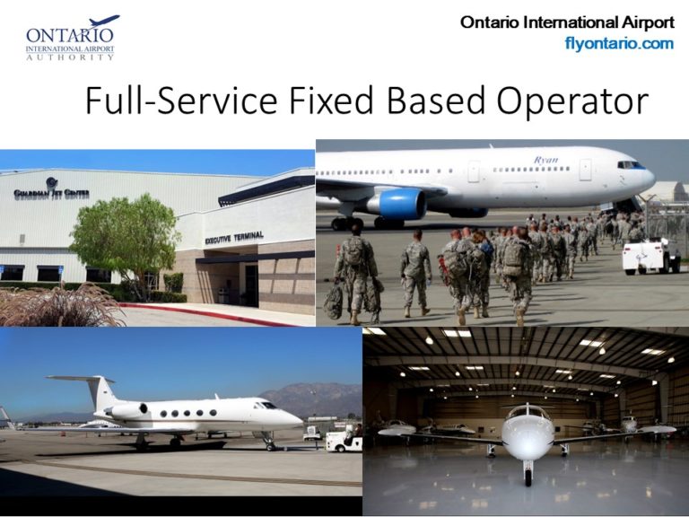 Ontario International Airport Guardian Jet Center Lease Renewal